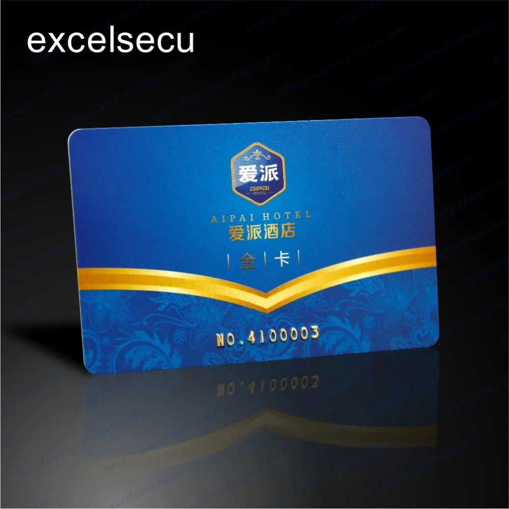 Китае Производство ISO бесконтактных Смарт-ключ-пвх пустые пластиковые чип-карты
