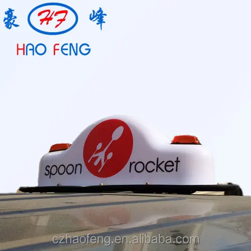 
HF31-028 magnetic taxi dome sign LED light inside taxi top light 