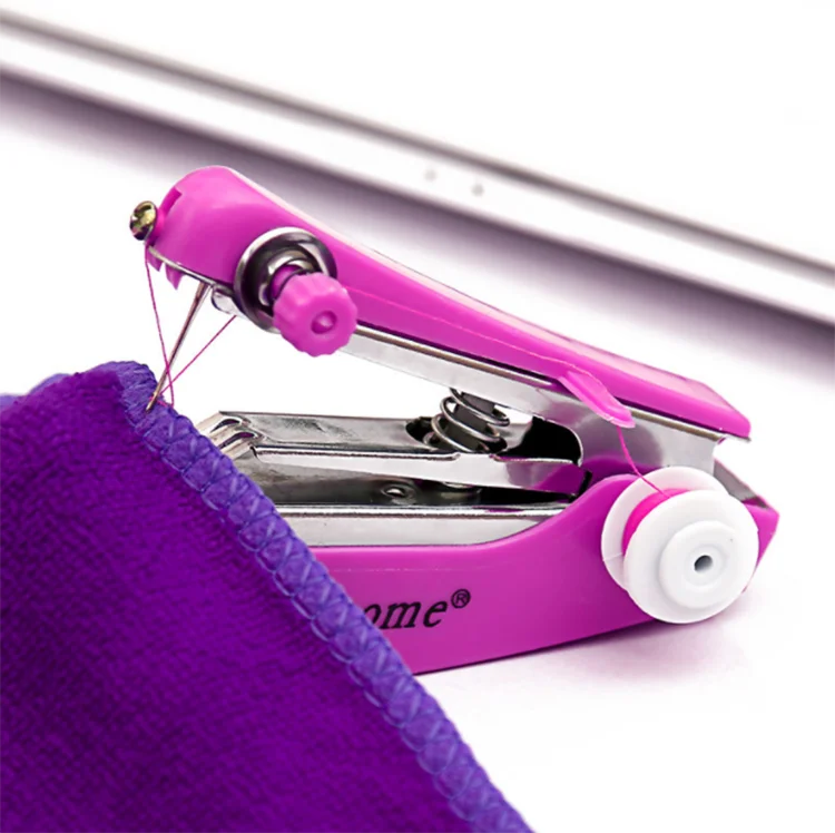 Quick stitch tool cordless battery operated portable bag sewing machine singer for clothes