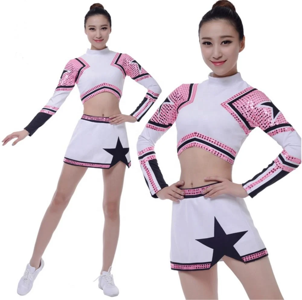 2018 new student cheerleading costumes  adult aerobics competition suits apparel