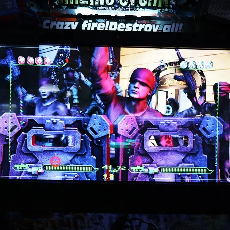 55 inch Razing Storm Laser Shooting Simulator Arcade Gun Shooting Game Machine