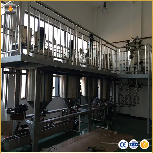 Large capacity avocado oil refining line / african palm oil refinery machine soybean oil refinery machine