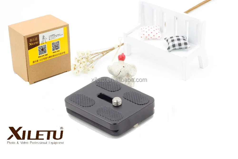 XILETU PU 70 Quick Release Plate QR Mounting Adapter Bracket Plate For Arca Manfrotto Gitzo KIRK RRS