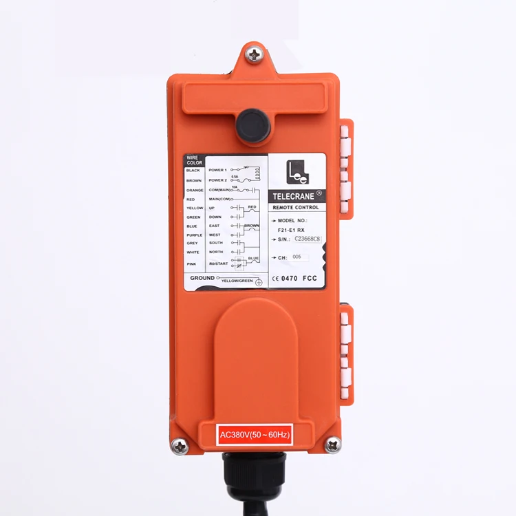 Manufacturer China Telecrane Remote Control 12V DC F21-E1B