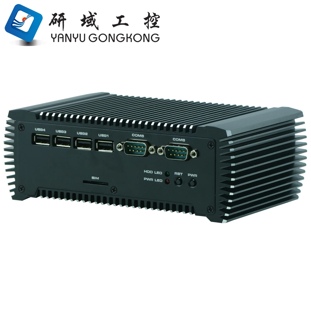  B28Z Atom N2800 процессор двойная LAN безвентиляторная промышленная компьютерная