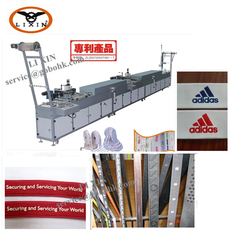 Elastic Printing Machine for Woven Tape with Great Price