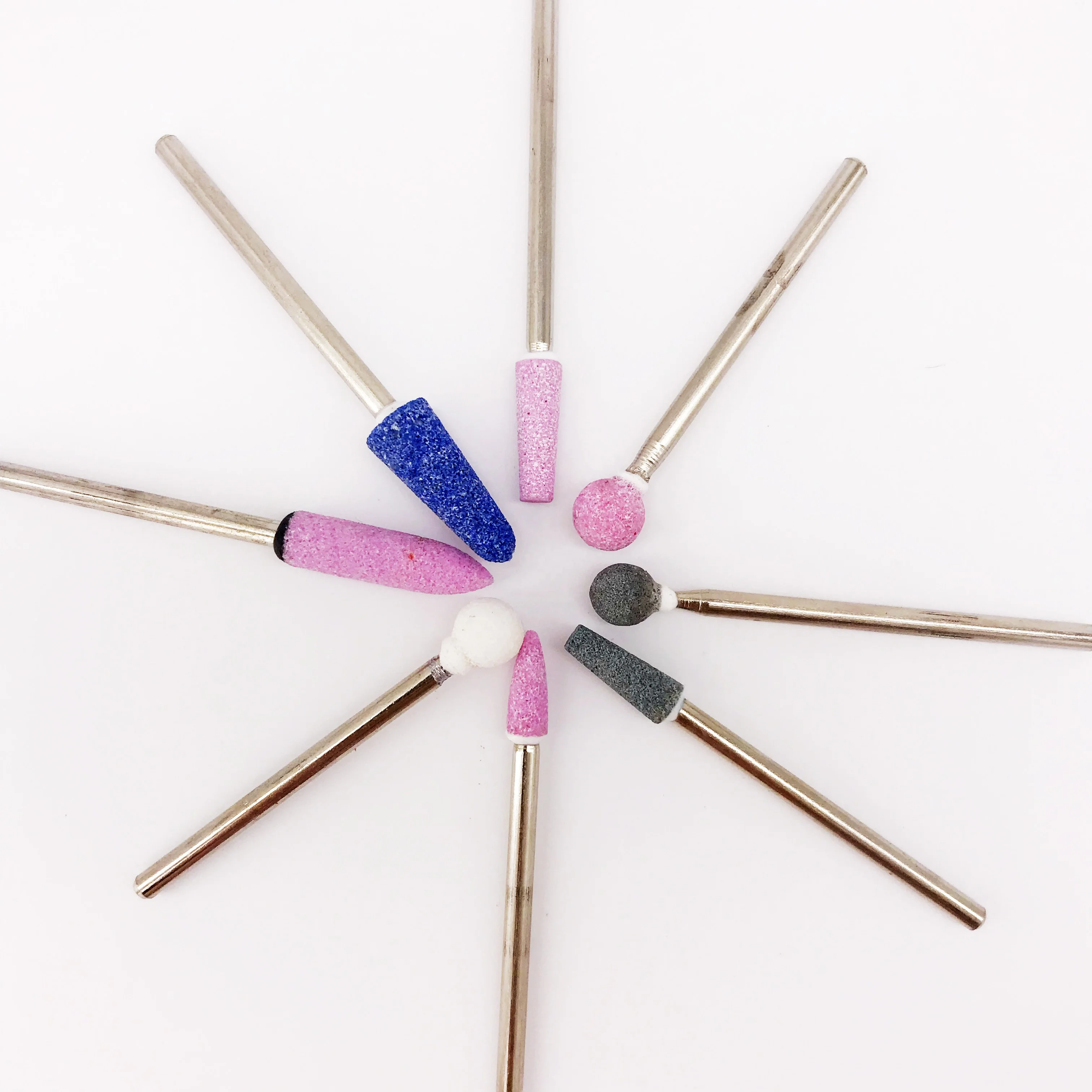 Pedicure podiatry manicure nail cuticle work mounted stone drill bit bur