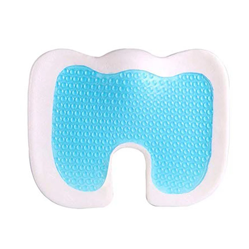 
2019 Hot Sale Velvet Cover Anti Slip Coccyx Orthopedic Office or Outdoor Memory Foam Seat Cushion 