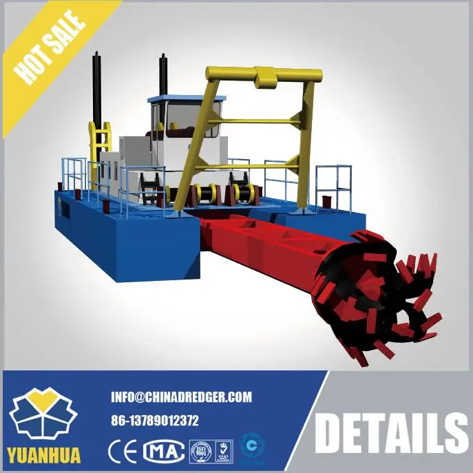 
small cutter suction dredge sale / sand dredging equipments 