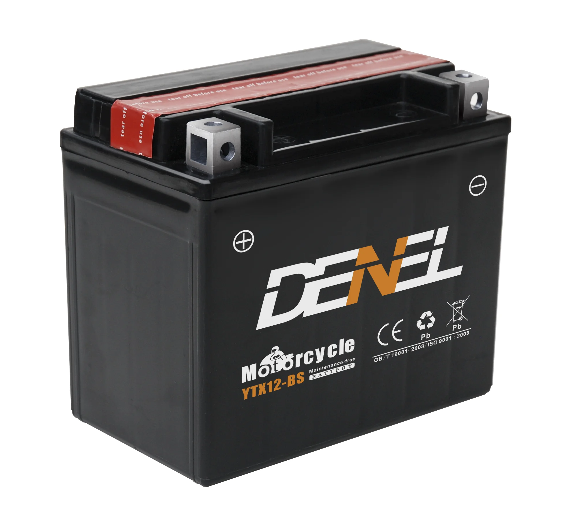 YTX12-BS 12 volt battery positive plate taki genius two wheeler battery 14 mpr ytx12-bs 12v 12ah  Motorcycle Battery