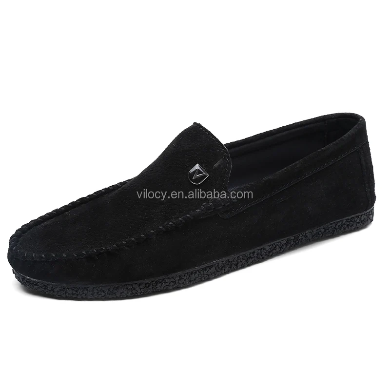 China Wholesale Stylish Soft Suede Loafer Slip-on Driving Shoes for Men