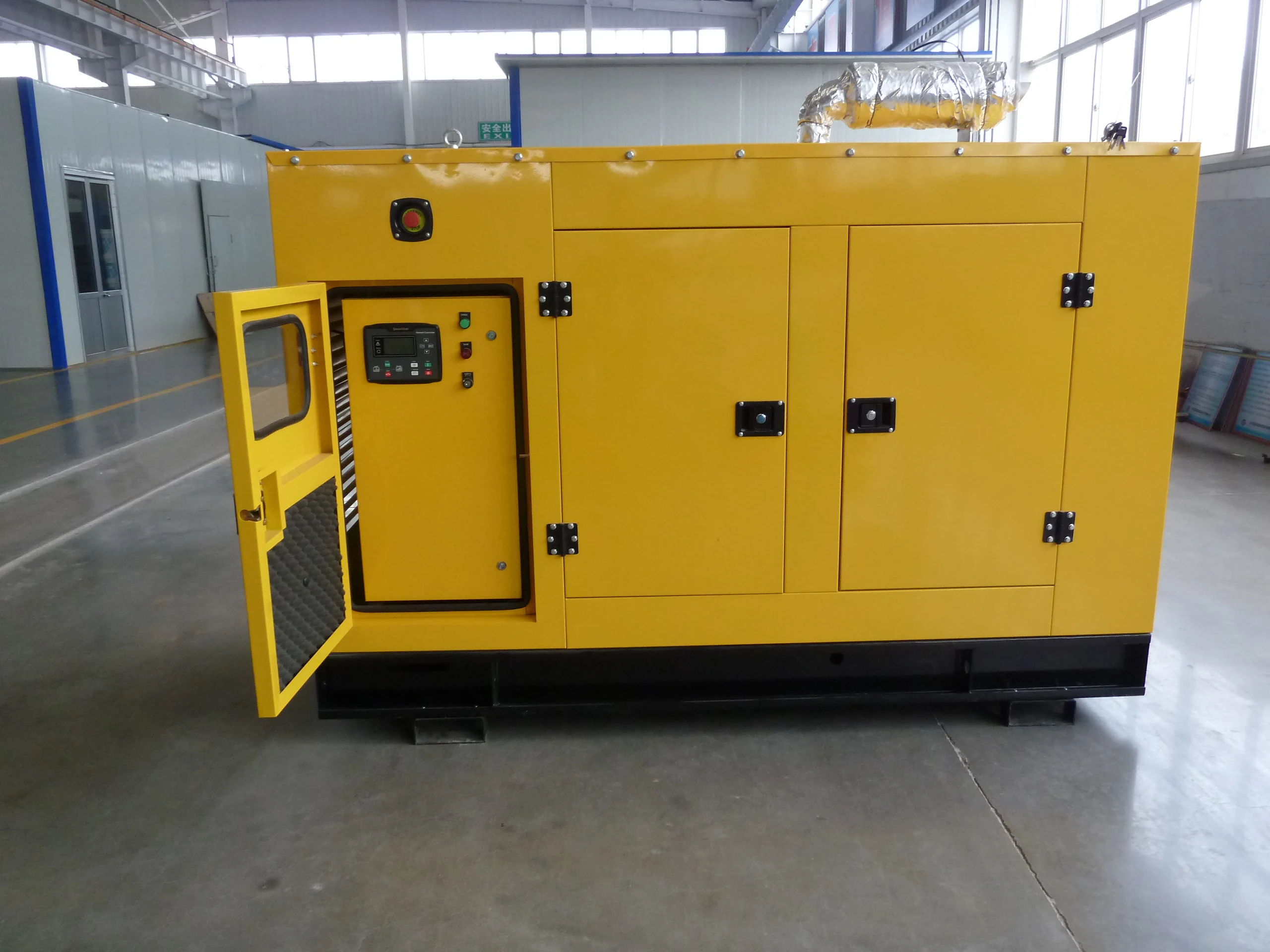 Silent LNG CNG Generator with ATS