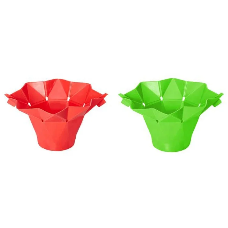 New arrival popcorn popper maker microwave safe foldable easy to clean magic DIY soft silicone microwave popcorn bowl