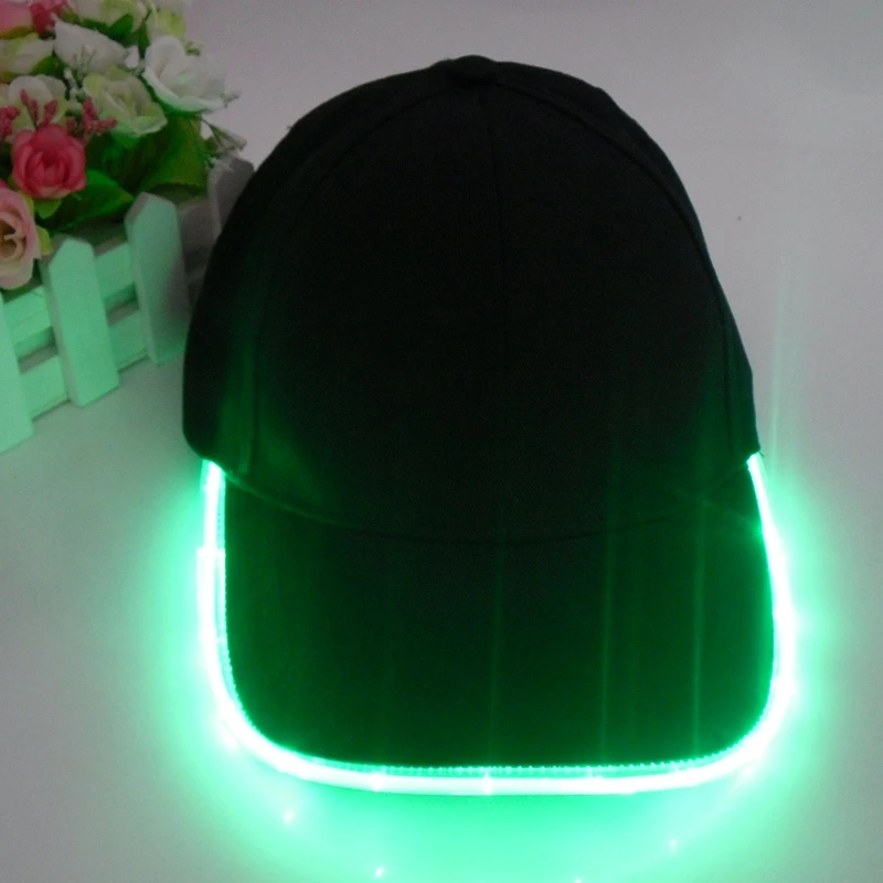 The Colorful Led Frame Hat with New Design led lighted caps with logo