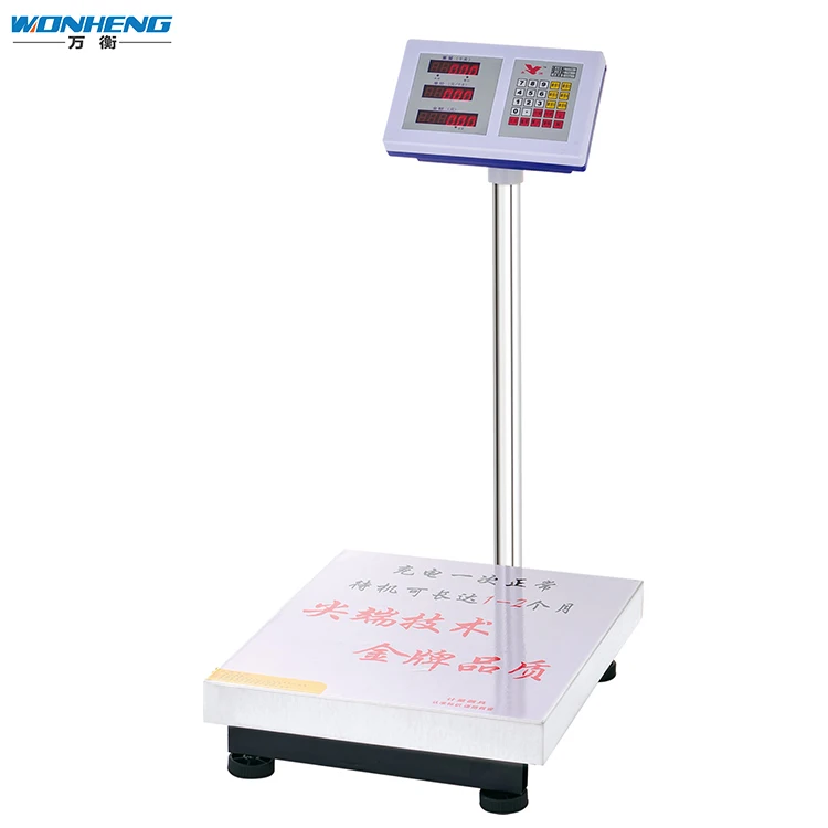 Promotional Prices Battery Tcs A Electronic Platform Weighing Scale 300kg