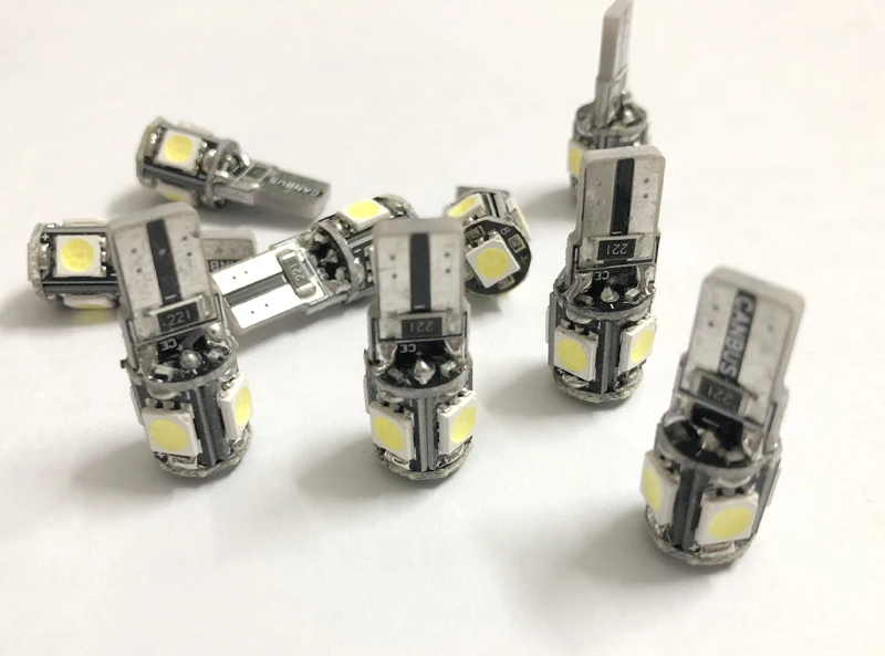 Wholesale T10 led canbus T10 5w5 canbus car led auto bulb