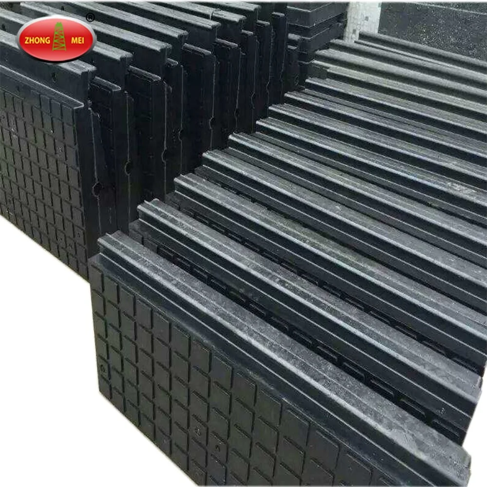 Railway Level Crossing Rubber Buffer Plate