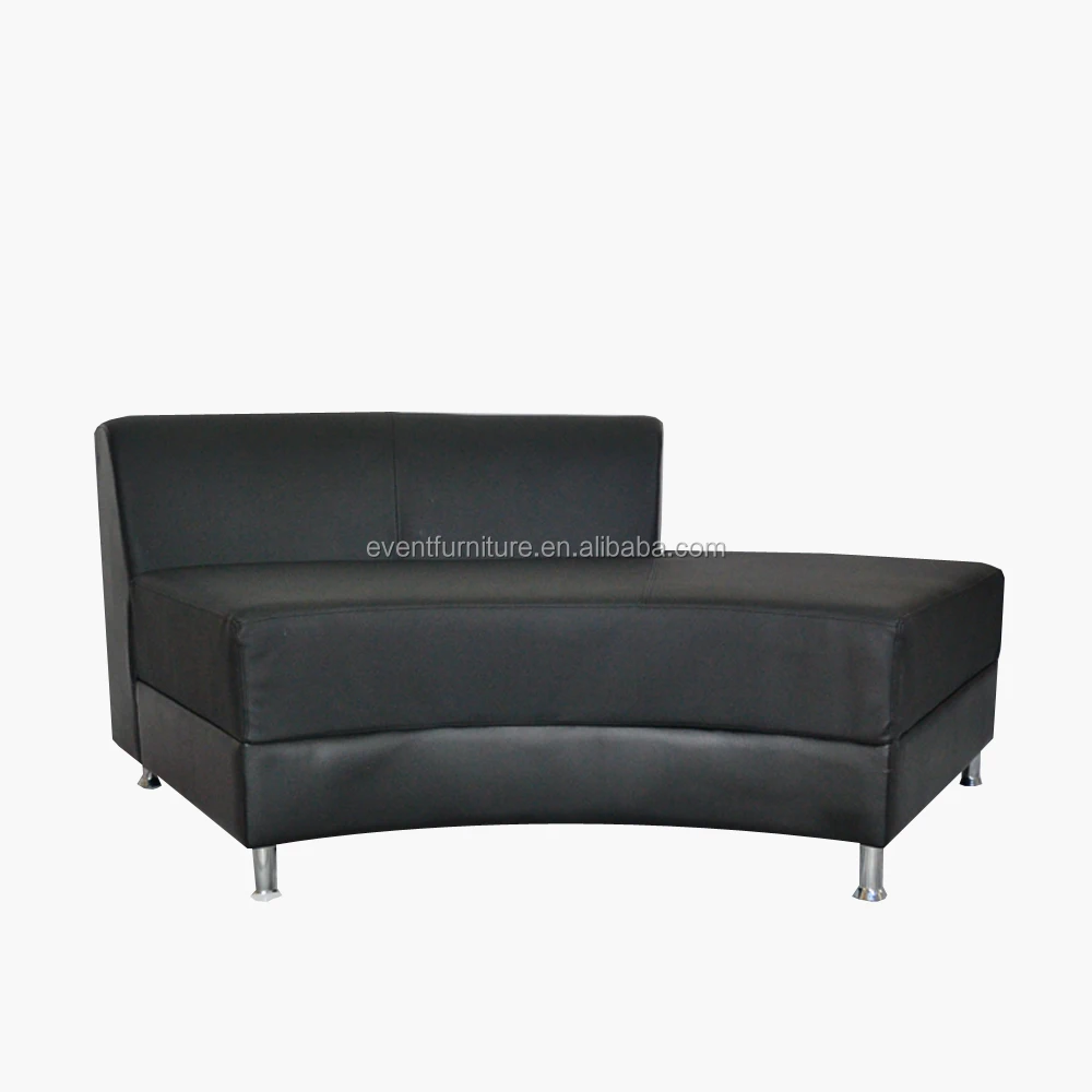
Half-moon shape sectional sofa/curved sectional sofa 