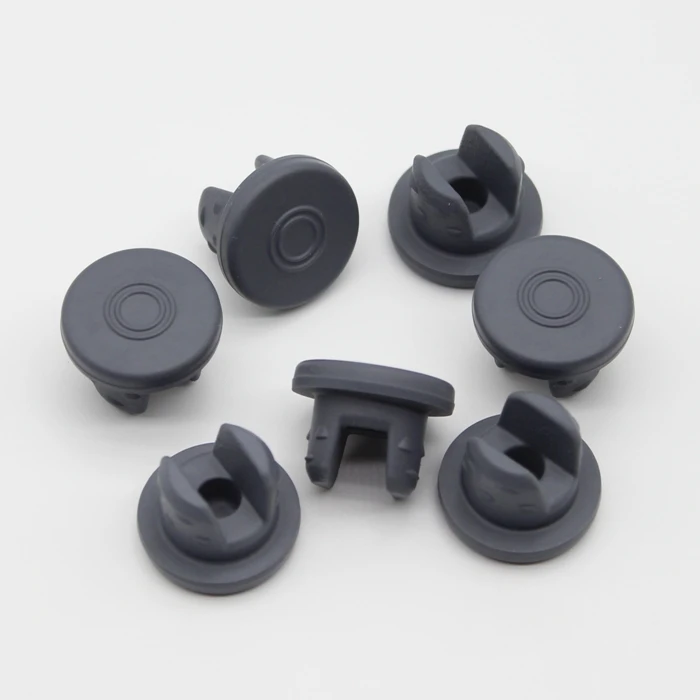 20mm 20-D2 Gray Bromobutyl Rubber Stopper Used for Pharmaceutical Injection Glass Vial