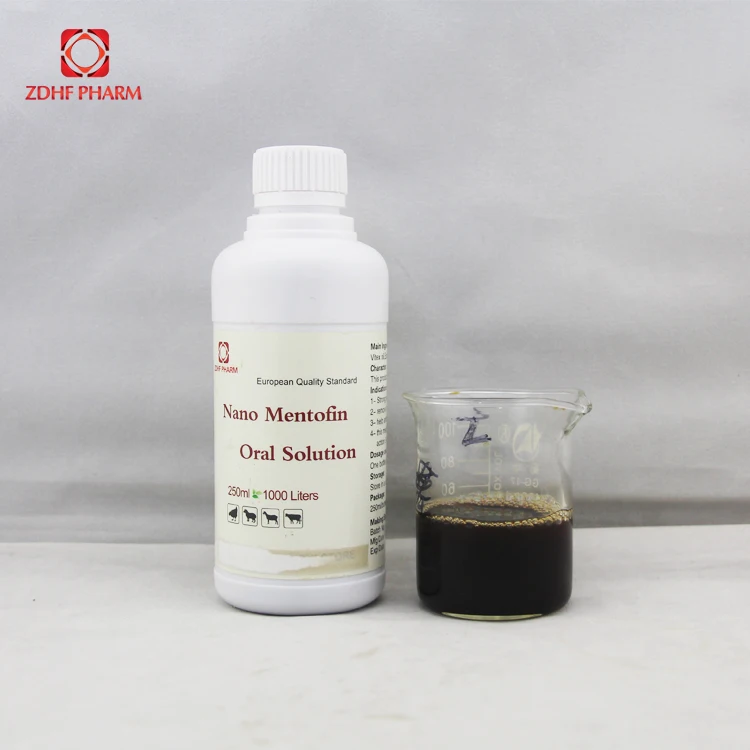 
Poultry Cough Eliminating Phlegm Menthol Bromhexine Oral Solution 