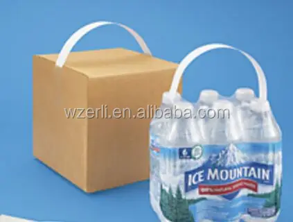 white plastic adhesive carry handle tape