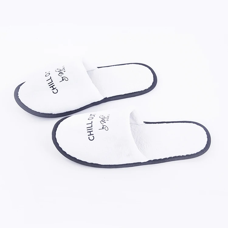 Cheap Hotel Disposable White Slippers Washable Recycling Hotel Spa Slippers for Guests