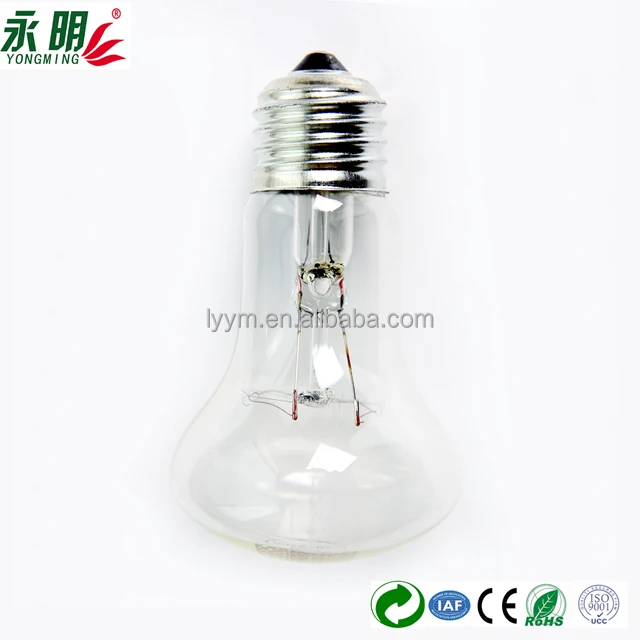 
220V 25W E27 incandescent clear frosted bulb 