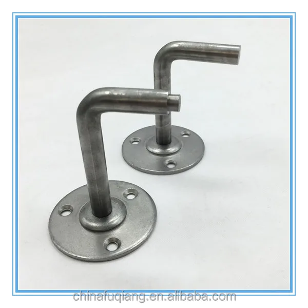 Stamping carbon steel wall mount handrail bracket
