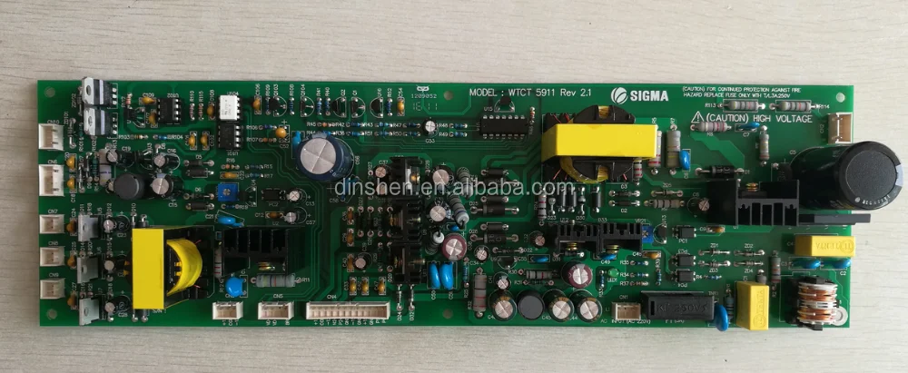 SIGMA PCB BOARD MODEL: WTCT 5911 REV 2.1 board