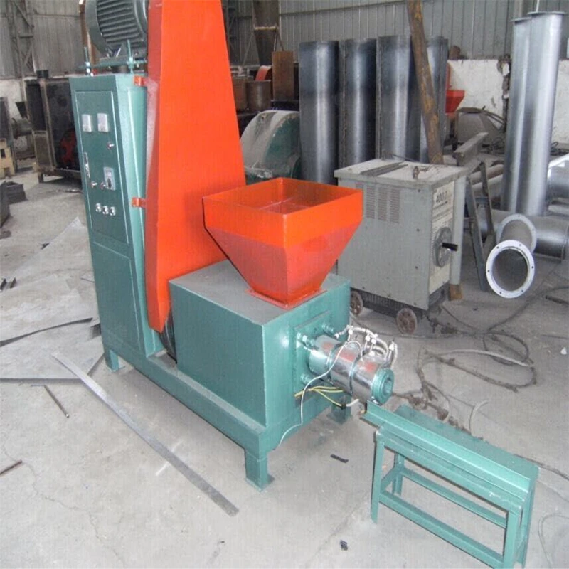 Sugarcane firewood sawdust rice husk charcoal briquette press charcoal making machine factory price