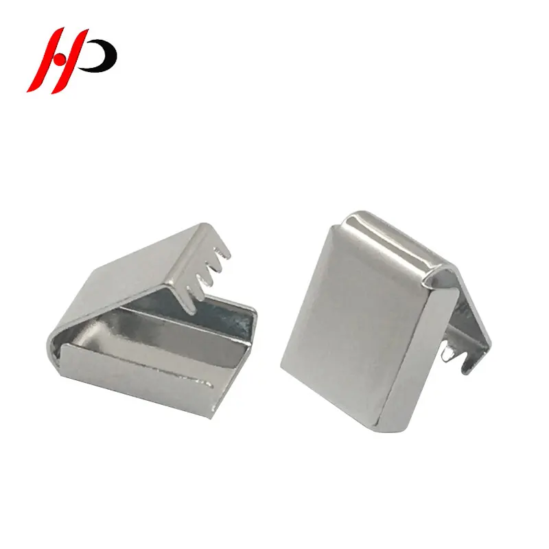 Leather Ribbon Connector Gold 25Mm Metal Crimp End Fold Over Clasps Cord End Clips For Diy