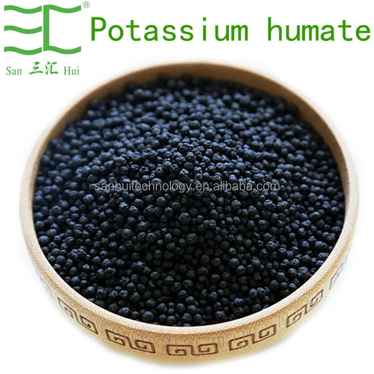 
factory Supplier K2O 100% water soluble Humic acid super potassium humate powder 