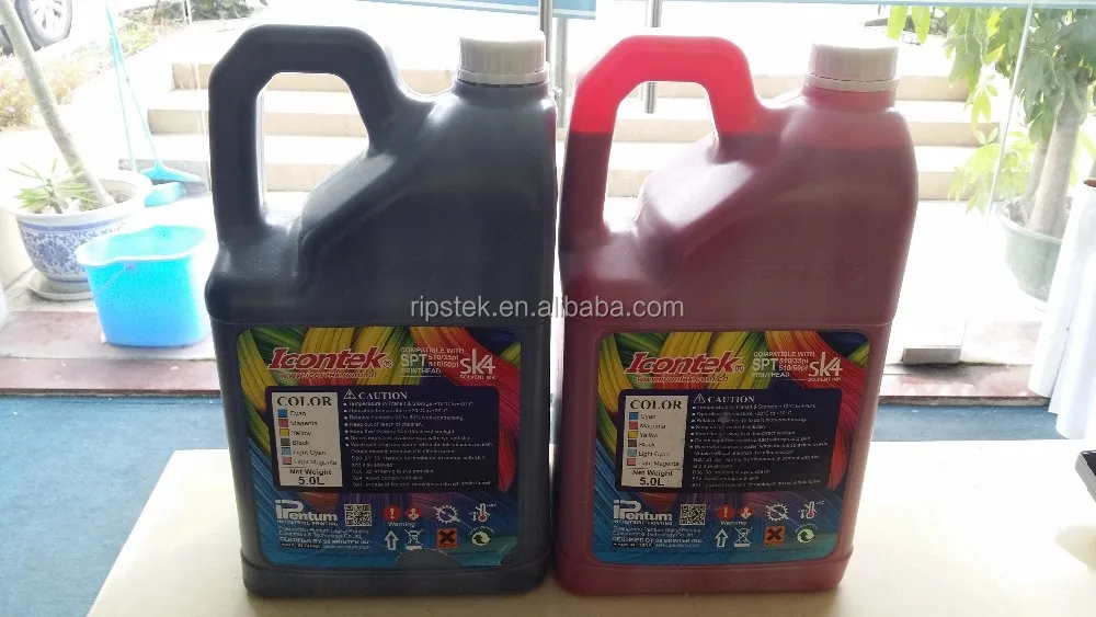 Low smell SK-4 solvent ink for inkjet printer TW-3304HA/M3/M5/M7