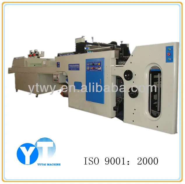 YT-780 Fully Automatic Silk Screen Printing Multi colors Transfers Printing Paper Machine Price for paper