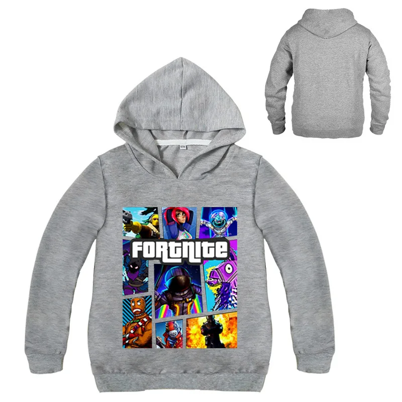 Модные детские толстовки с капюшоном, 100% хлопок