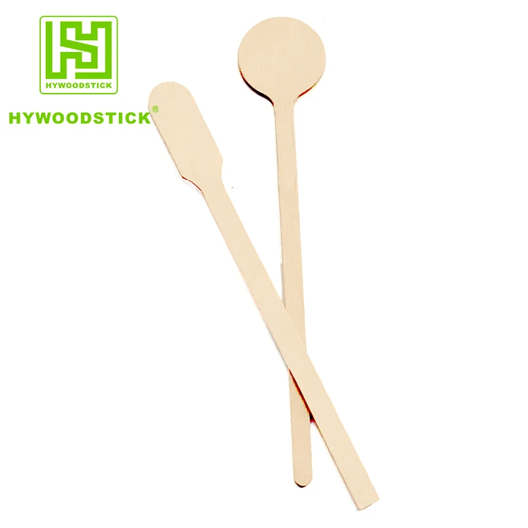 Custom Biodegradable Cocktail Stirrer Huiyou Bamboo Bar Tools Cocktail Picks Disposable Ice Cream Tool 10 Cartons All-season