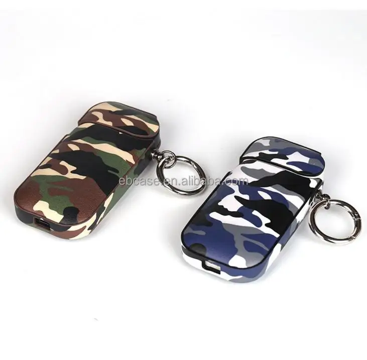 Персонализированный кожаный жесткий чехол для электронных сигарет IQOS на заказ