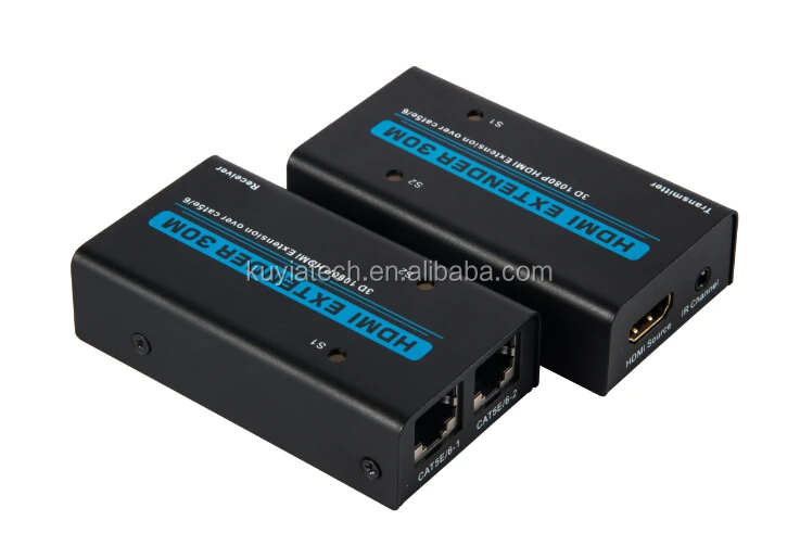 KUYIA HDMI Extender over Dual cat5e/6(30M) Full HD 1080P