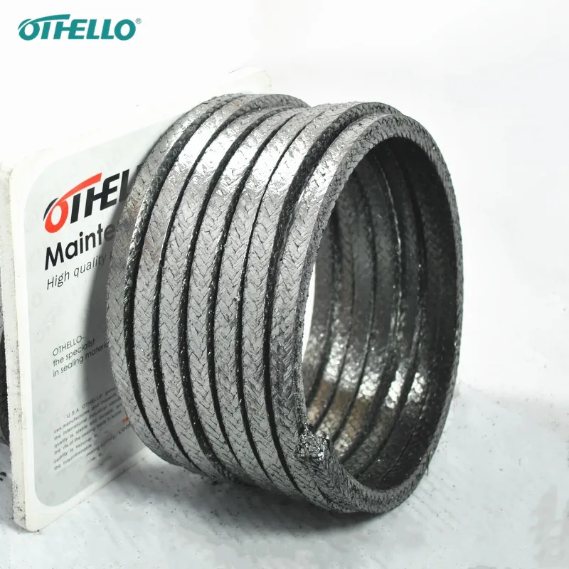 High temperature grease graphite gland packing