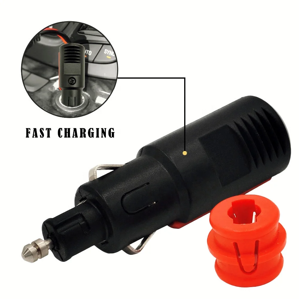 MX DC 12 24Volt Auto Car Lighter Plug Socket Power Connection Cable Adapter for Car TV Car Refrigerator