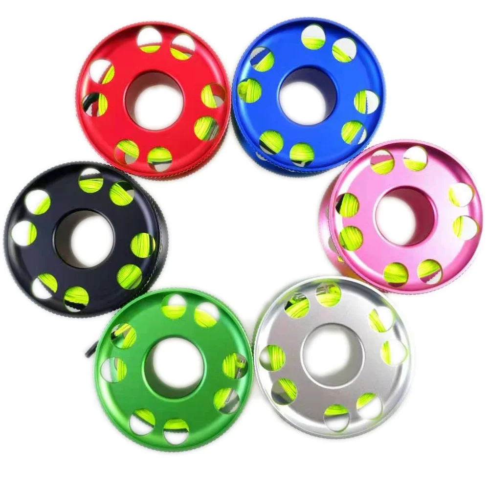 Компактная катушка для дайвинга на палец Choice, 30 м, высокоинтенсивная флуоресцентная зеленая линия, катушка для дайвинга