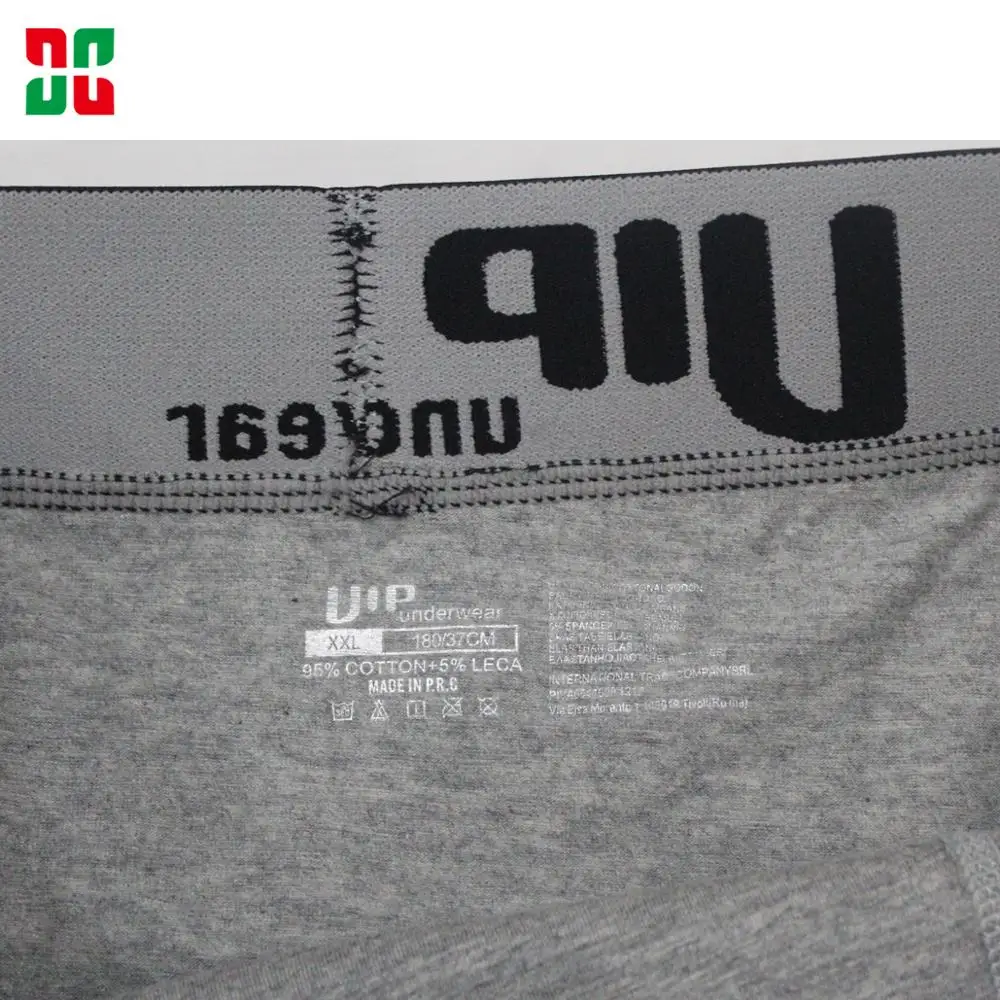 South America spandex mens sexy underwear print boxer briefs for men