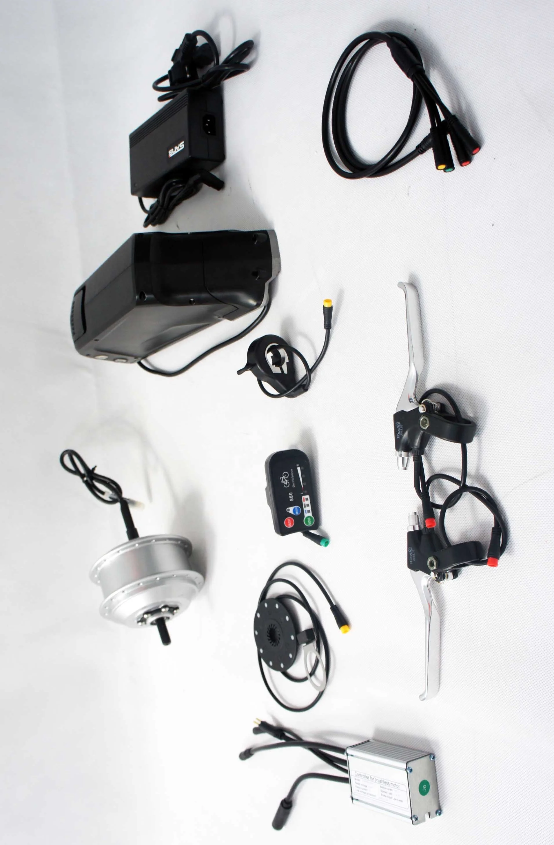 Finely processed 36v 350w spare parts electric bike conversion kits