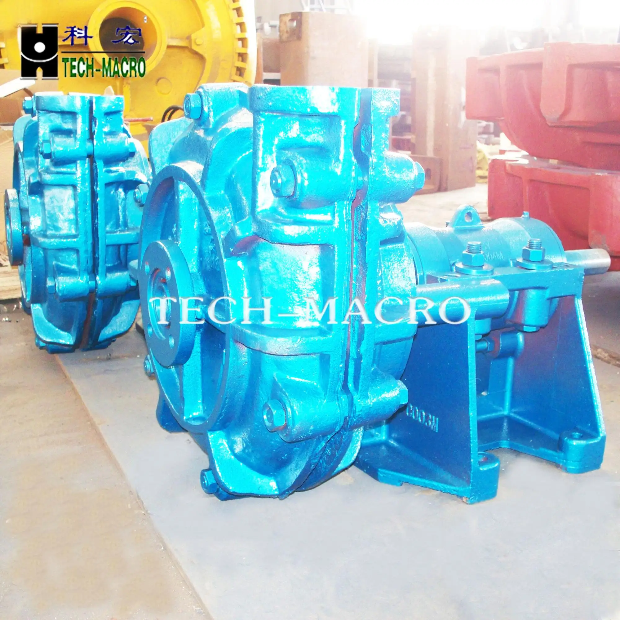 
High Head Heavy Duty gold mining slurry pump for copper mine 