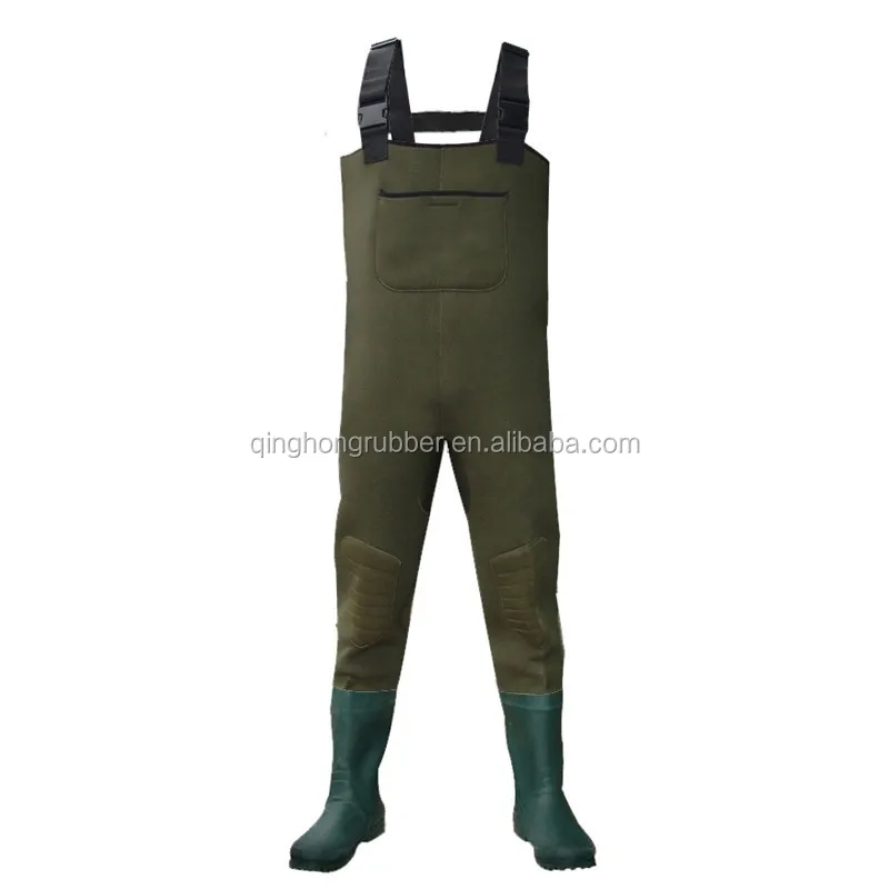 Fashing 100% Waterproof Breathable Neoprenen Wader/Camo Neoprenen Chest Wader