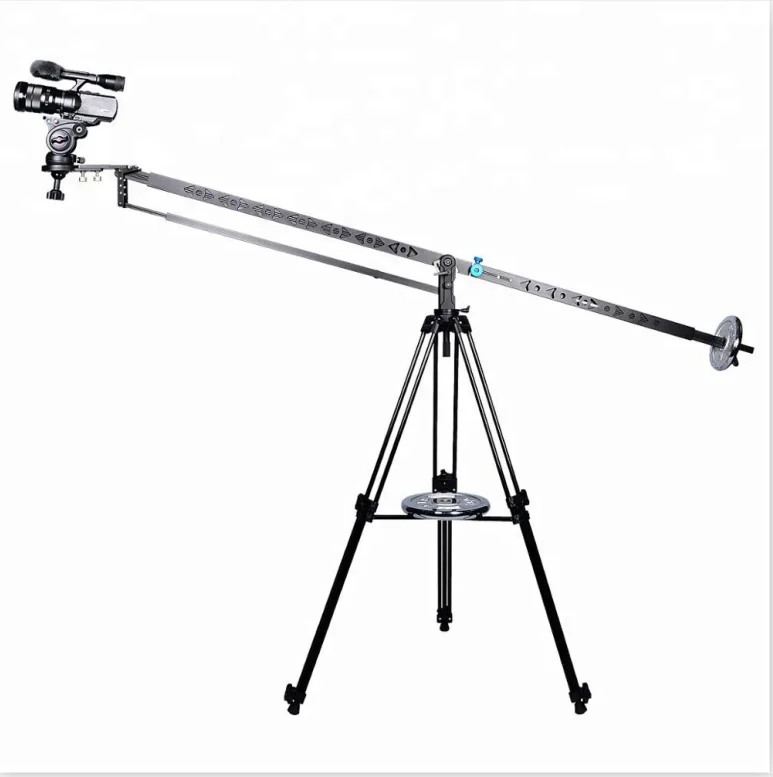 3 m Professional Video Camera Crane Jib Tilt Arm Bowl 65mm~75mm with Counter Weight for SLR DV Photo Studio