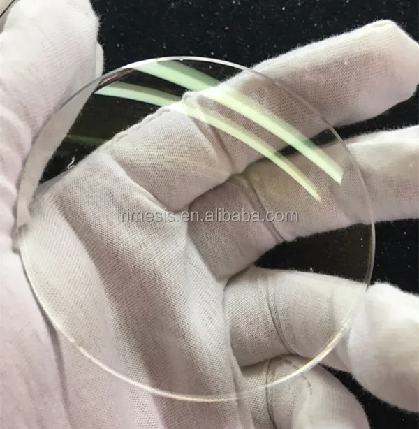 New 2018 product--1.56 Yellow-green coating optical lenses with superhydrophobic coating