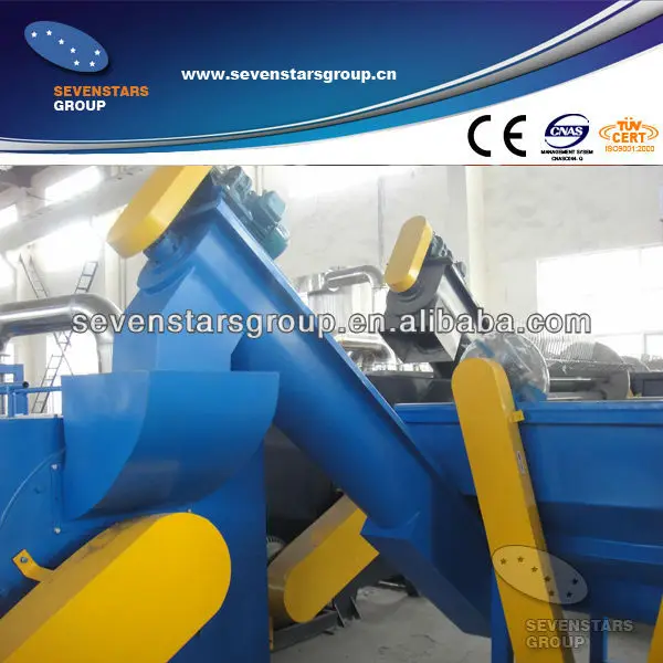  Пластиковая стиральная машина батарея pe пленки дробильная по переработке