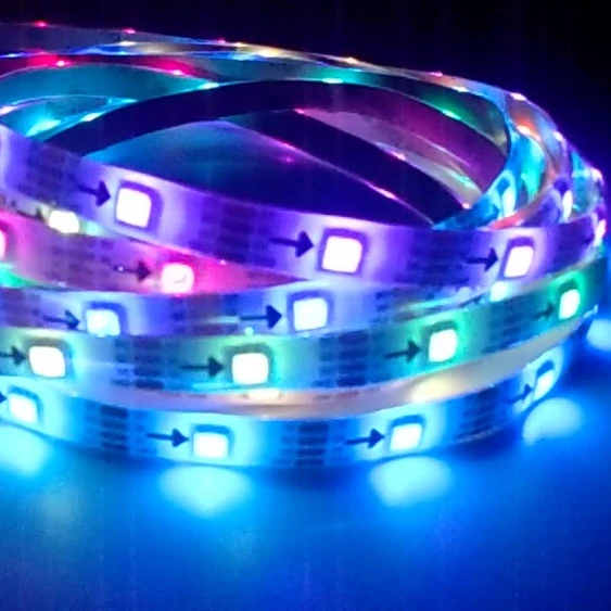 Cool for using 60leds/m ws2813 5050 led strip rgb moving effects flexible best Led Lighting Factory