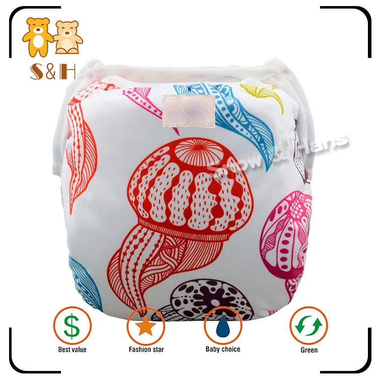 Customized High Quality Adjustable Diapers for Swimming